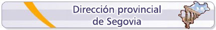 P�gina inicial de la Direcci�n Provincial de Segovia