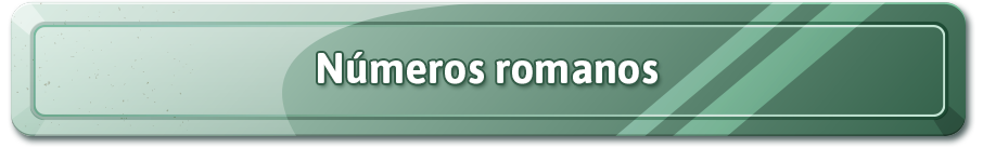 Números romanos