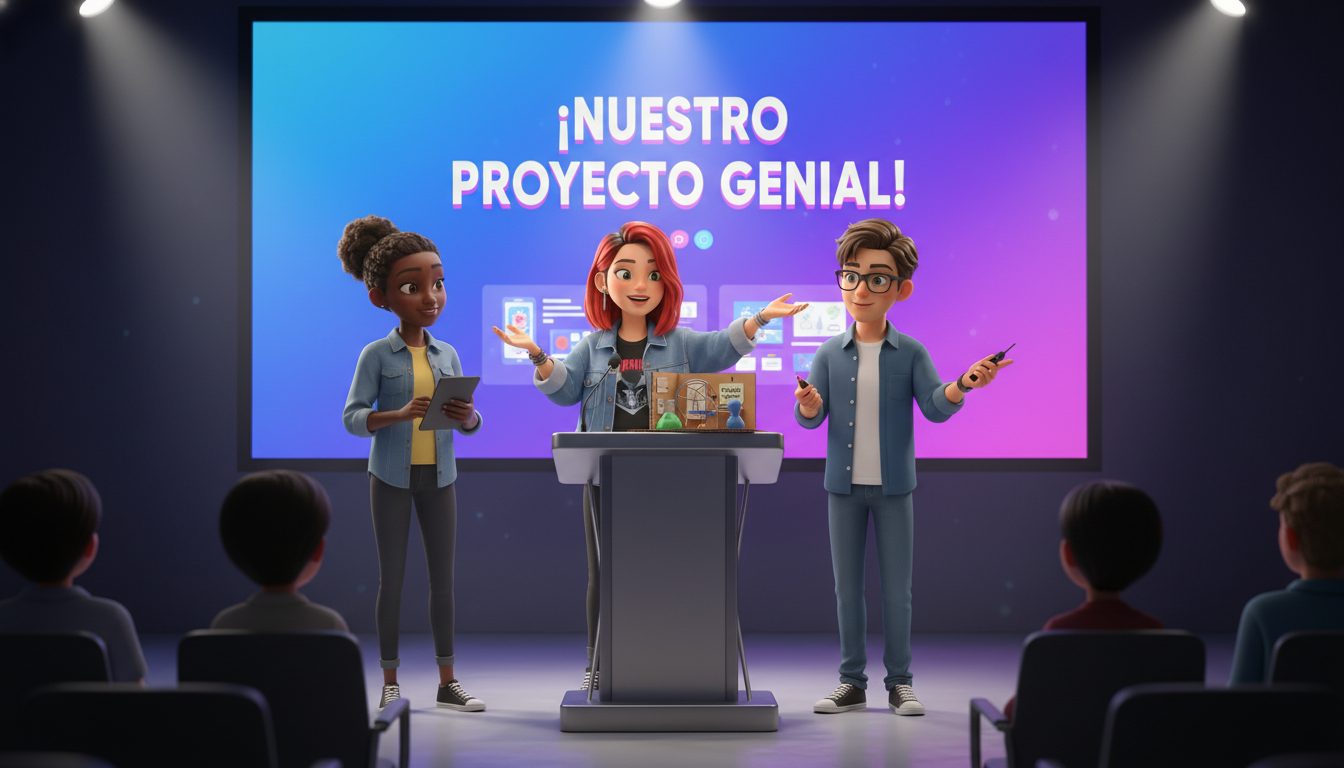 Ilustración del módulo: Presentar