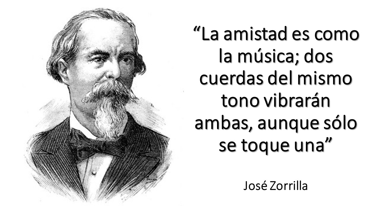 ZORRILLA. La amistad es como la música