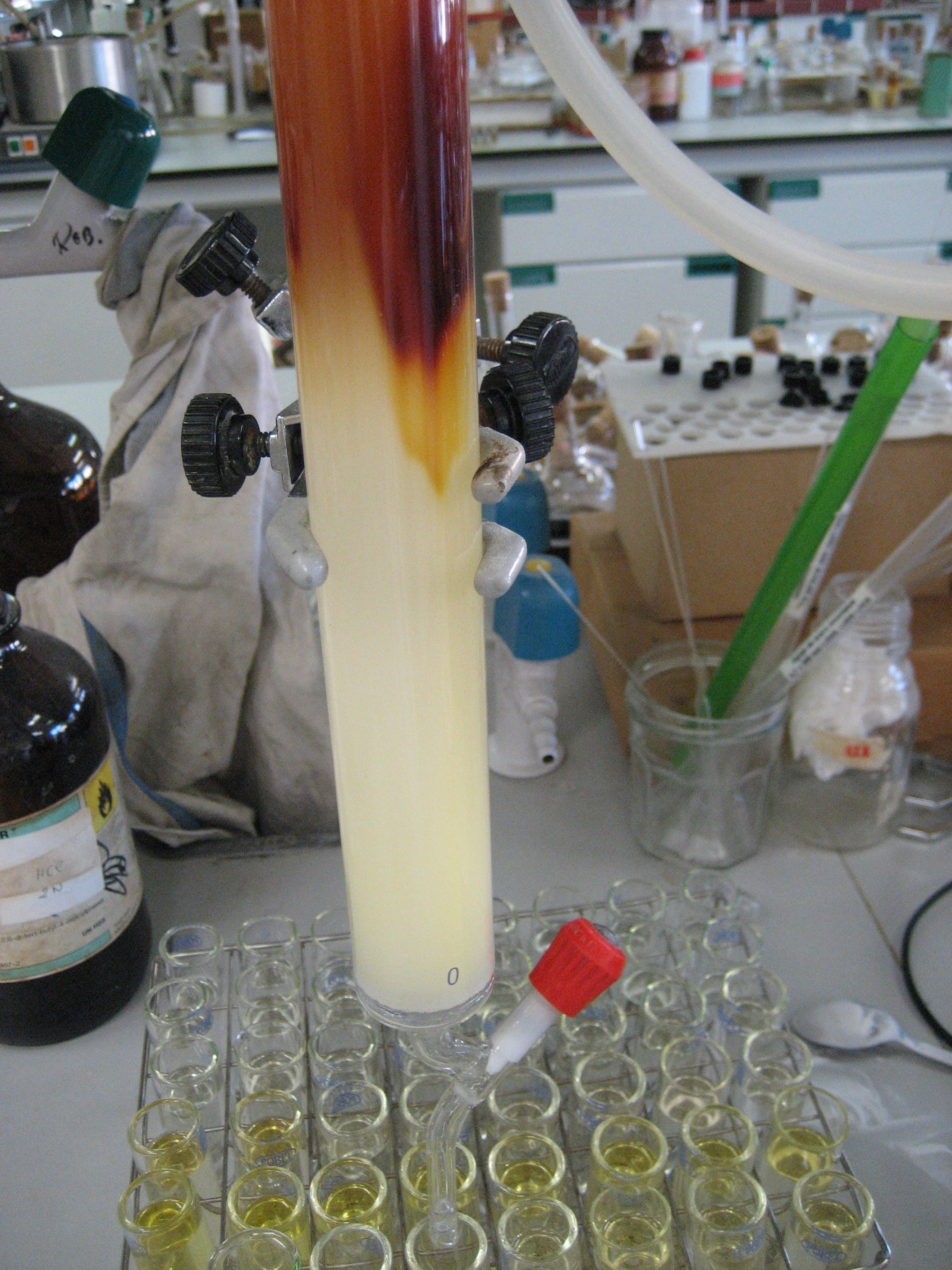 Cromatografía en columna