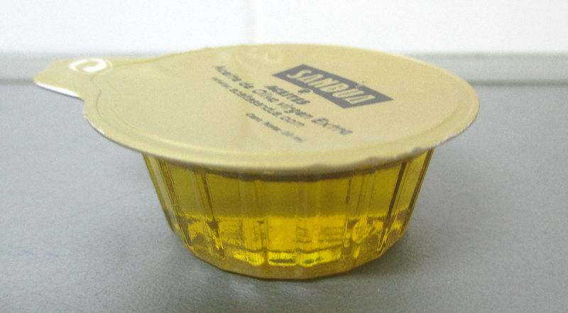 Monodosis de aceite