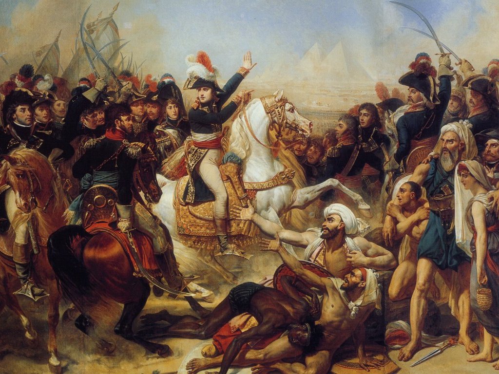 LA BATALLA DE LAS PIRÁMIDES