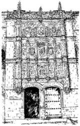 Salamanca-Fachada de la Universidad