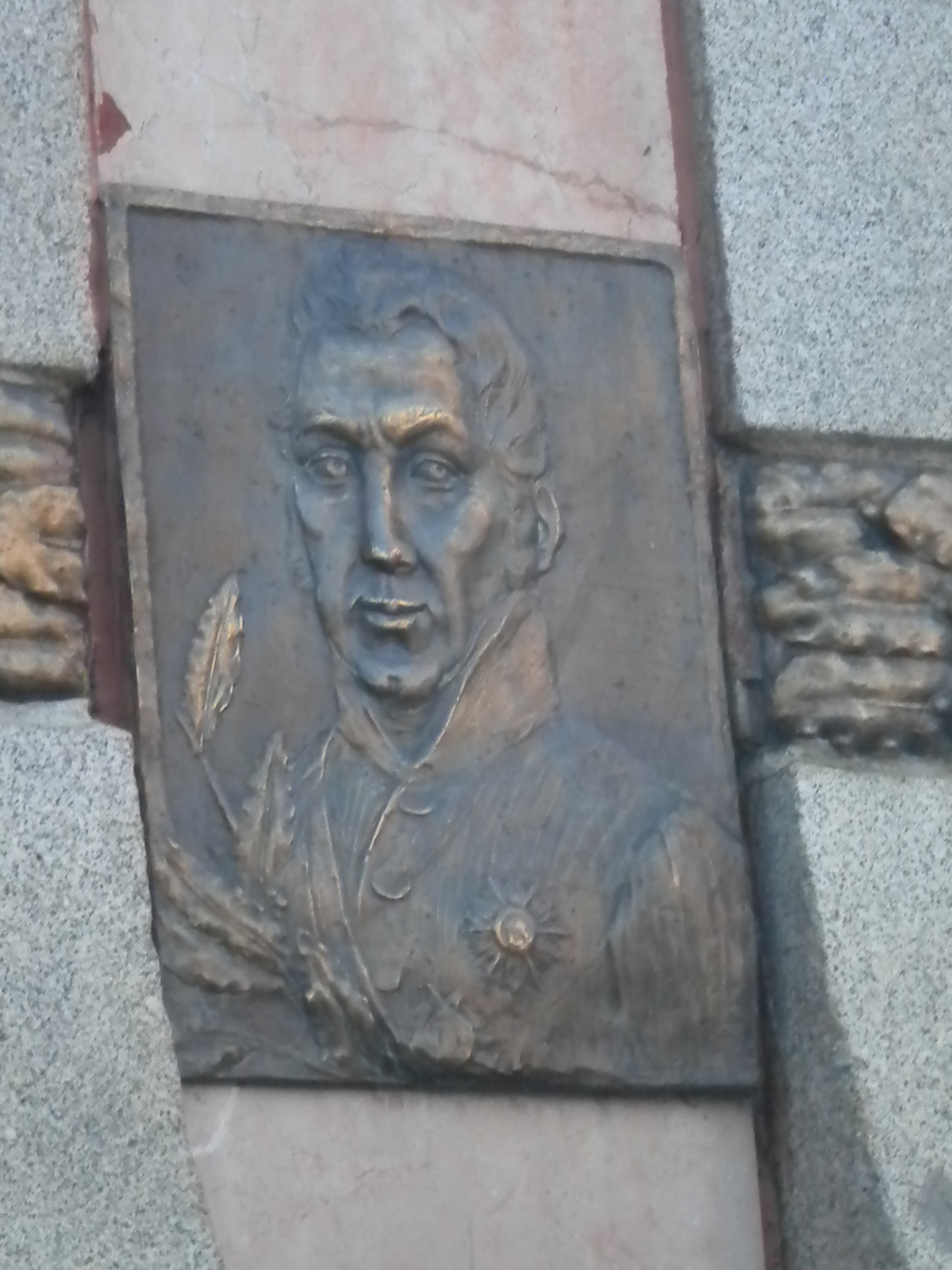 Monumento a los Sitios de Astorga (detalle)