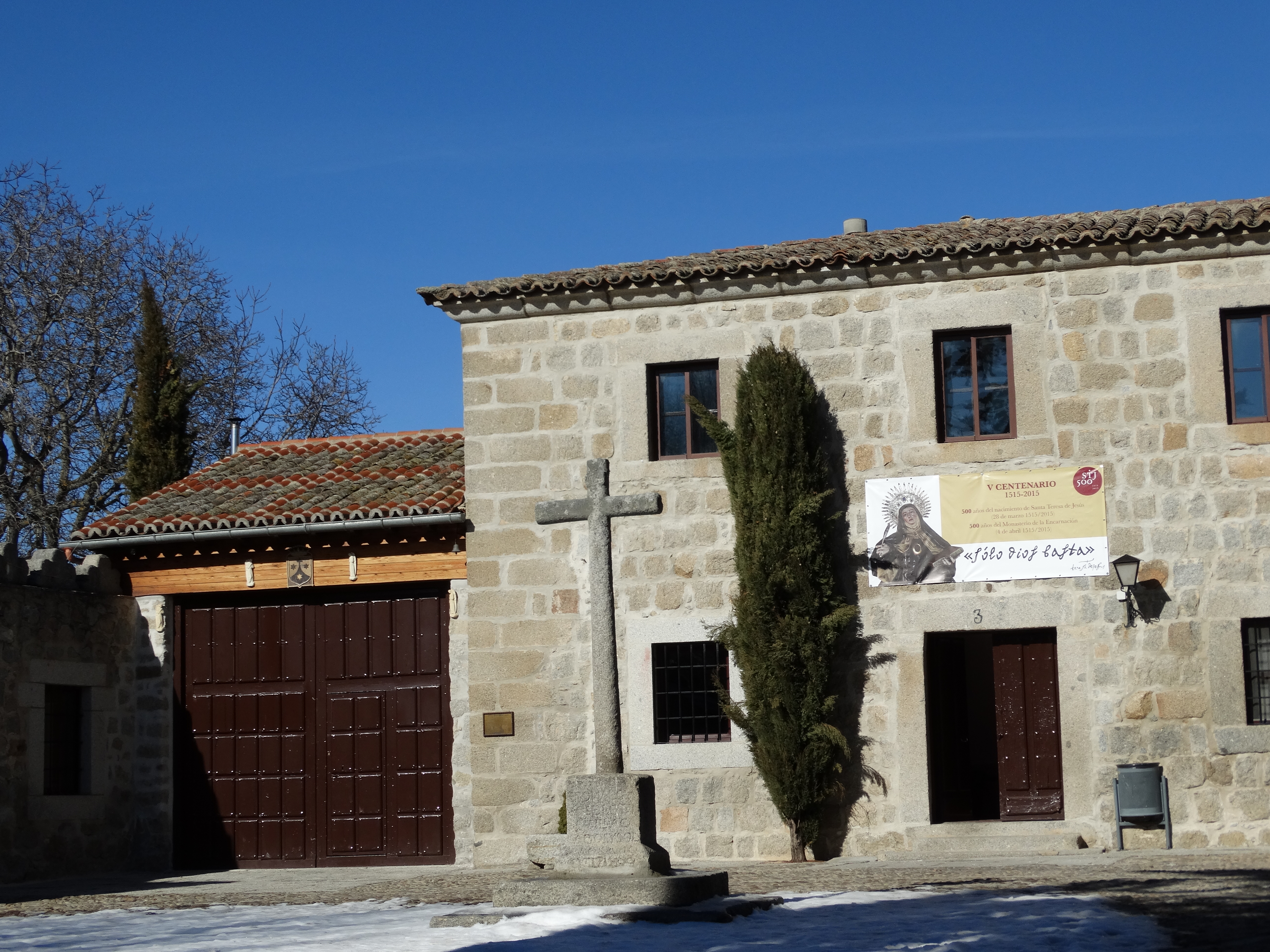 Patio de entrada al Convento de La Encarnación