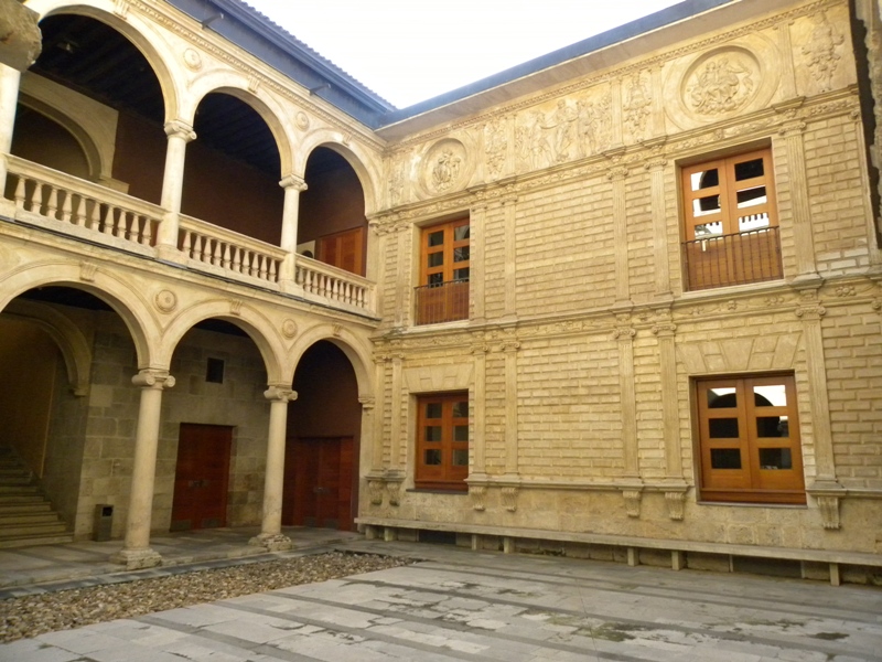 Patio del Palacio del Licenciado Butrón de Valladolid