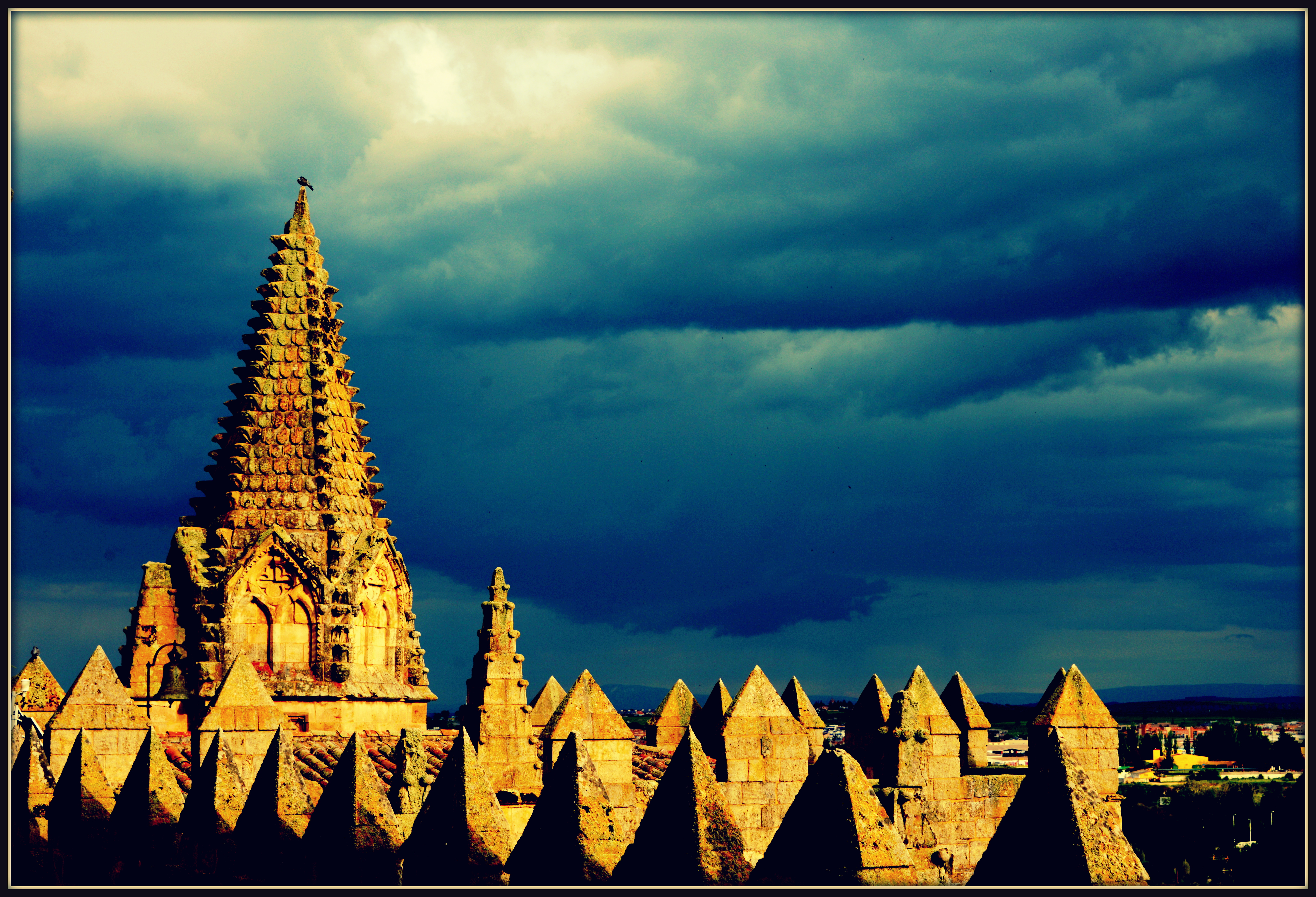 Salamanca_Vista_Torres_Catedral_Vieja