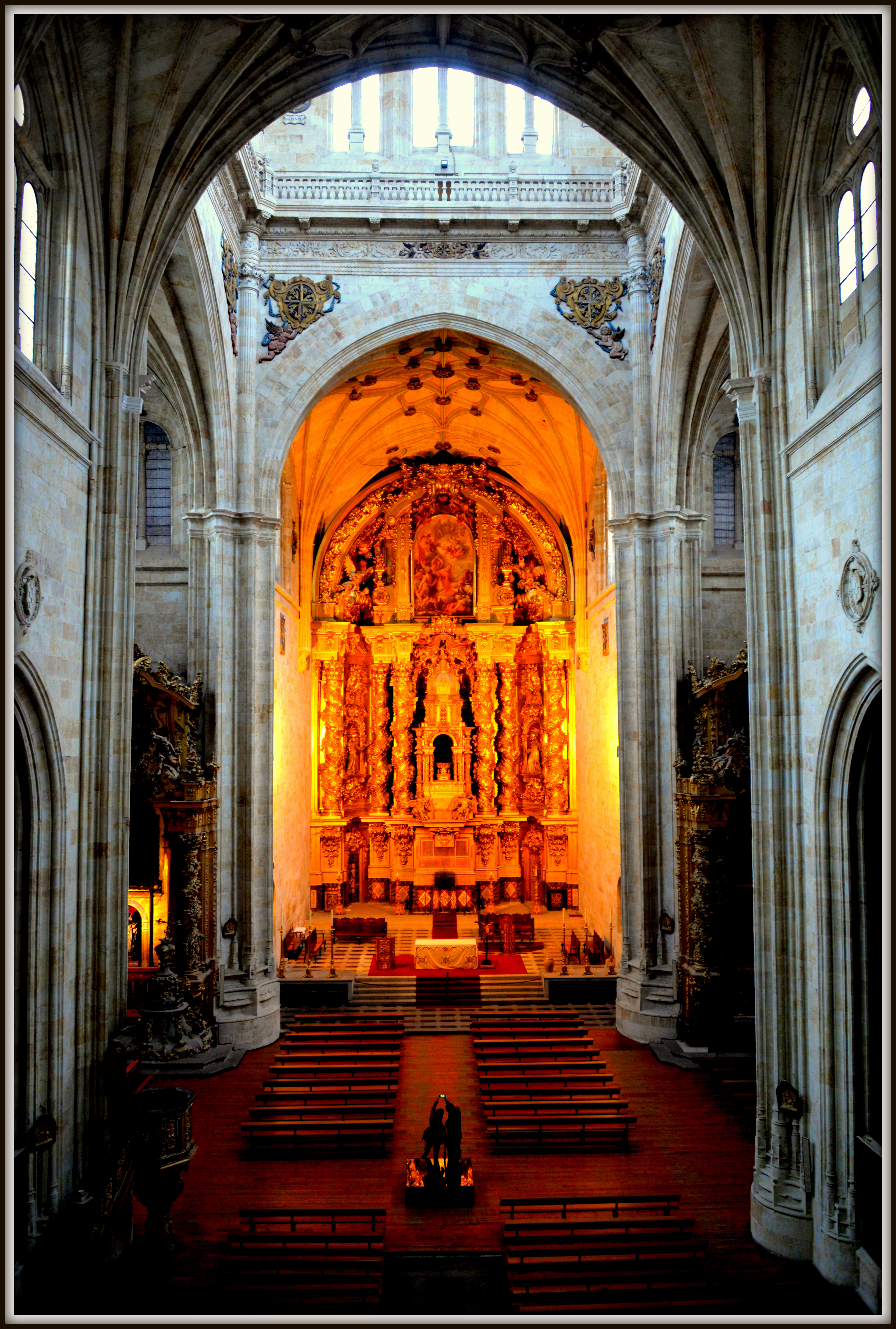 Salamanca_San_Esteban_Vista desde_el_coro