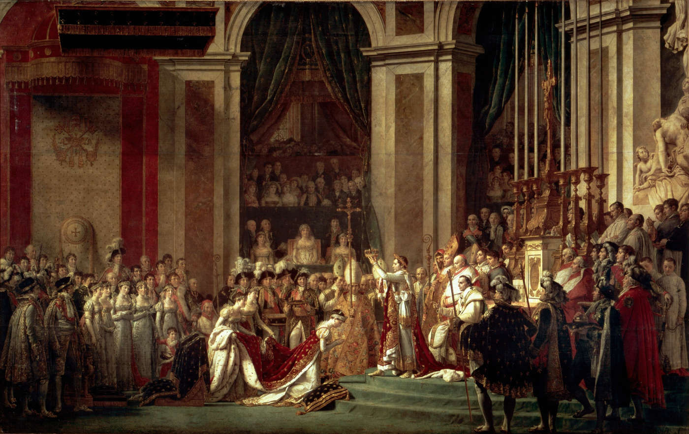 LA CORONACIÓN DE NAPOLEÓN