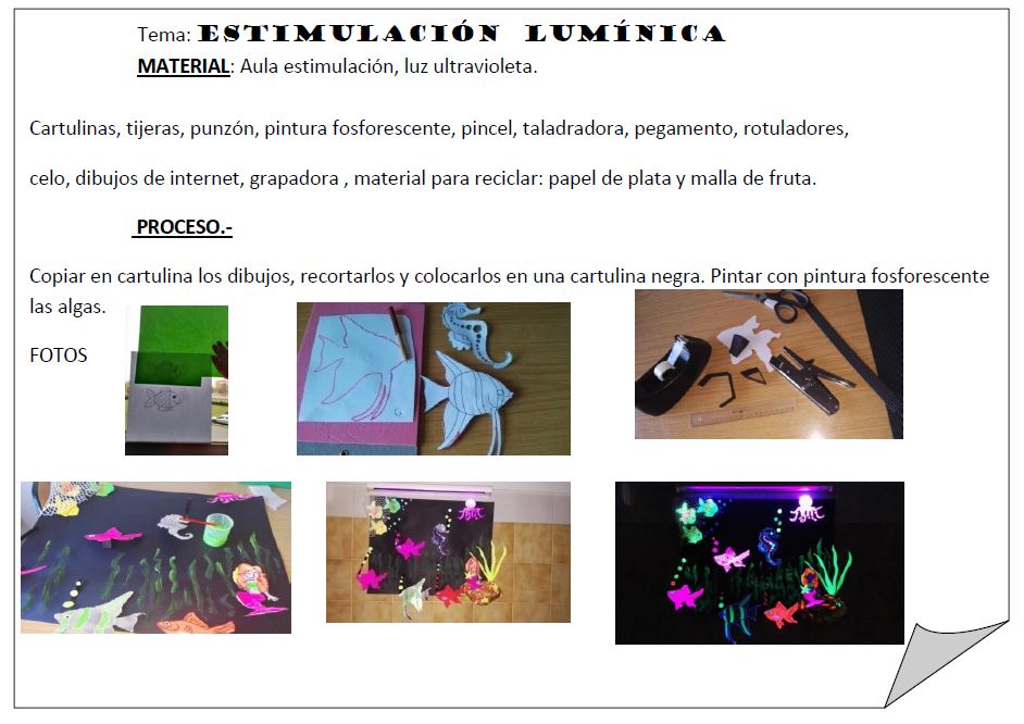 ESTIMULACIÓN LUMÍNICA