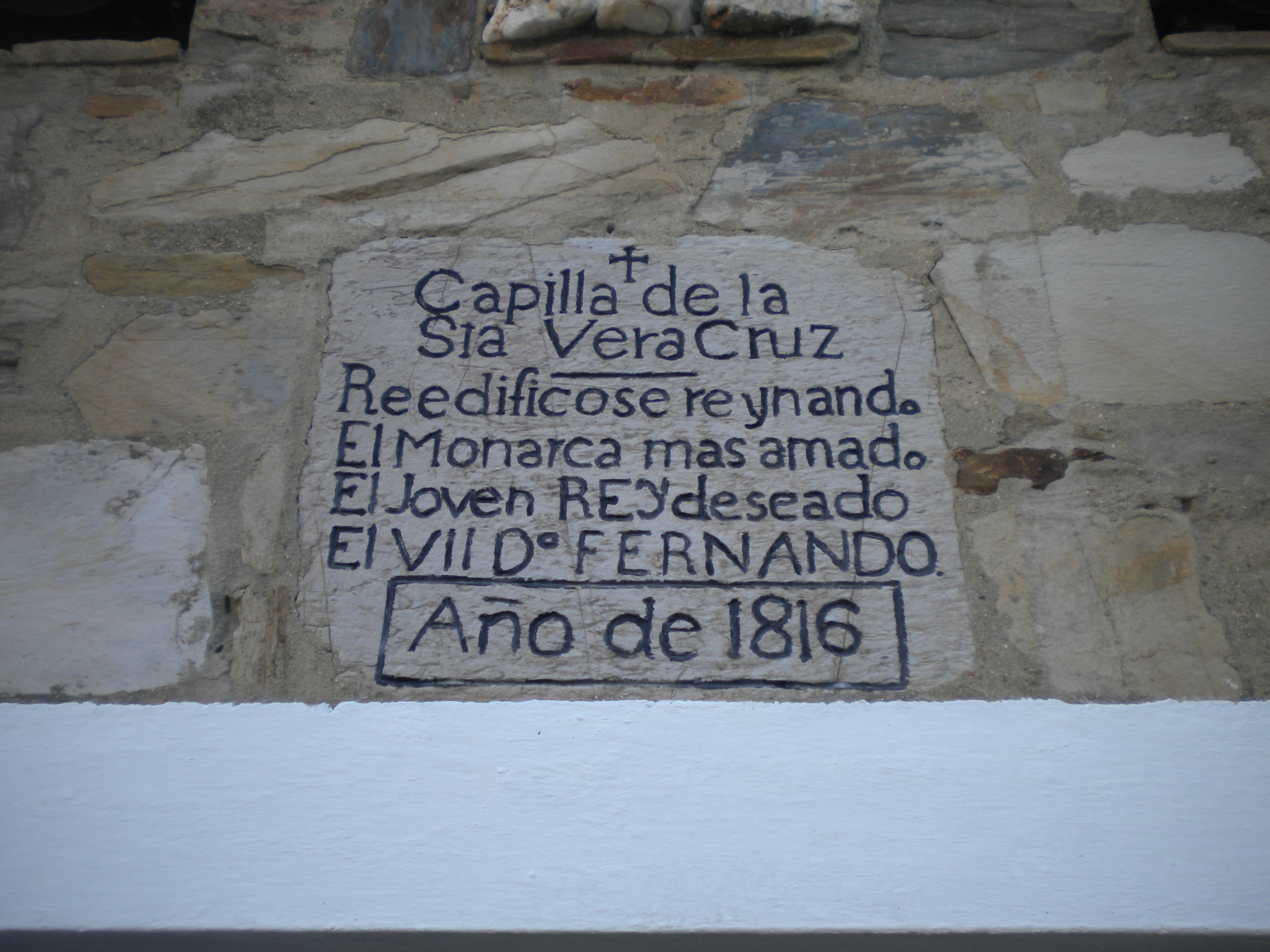 Leyenda en la capilla de la Veracruz
