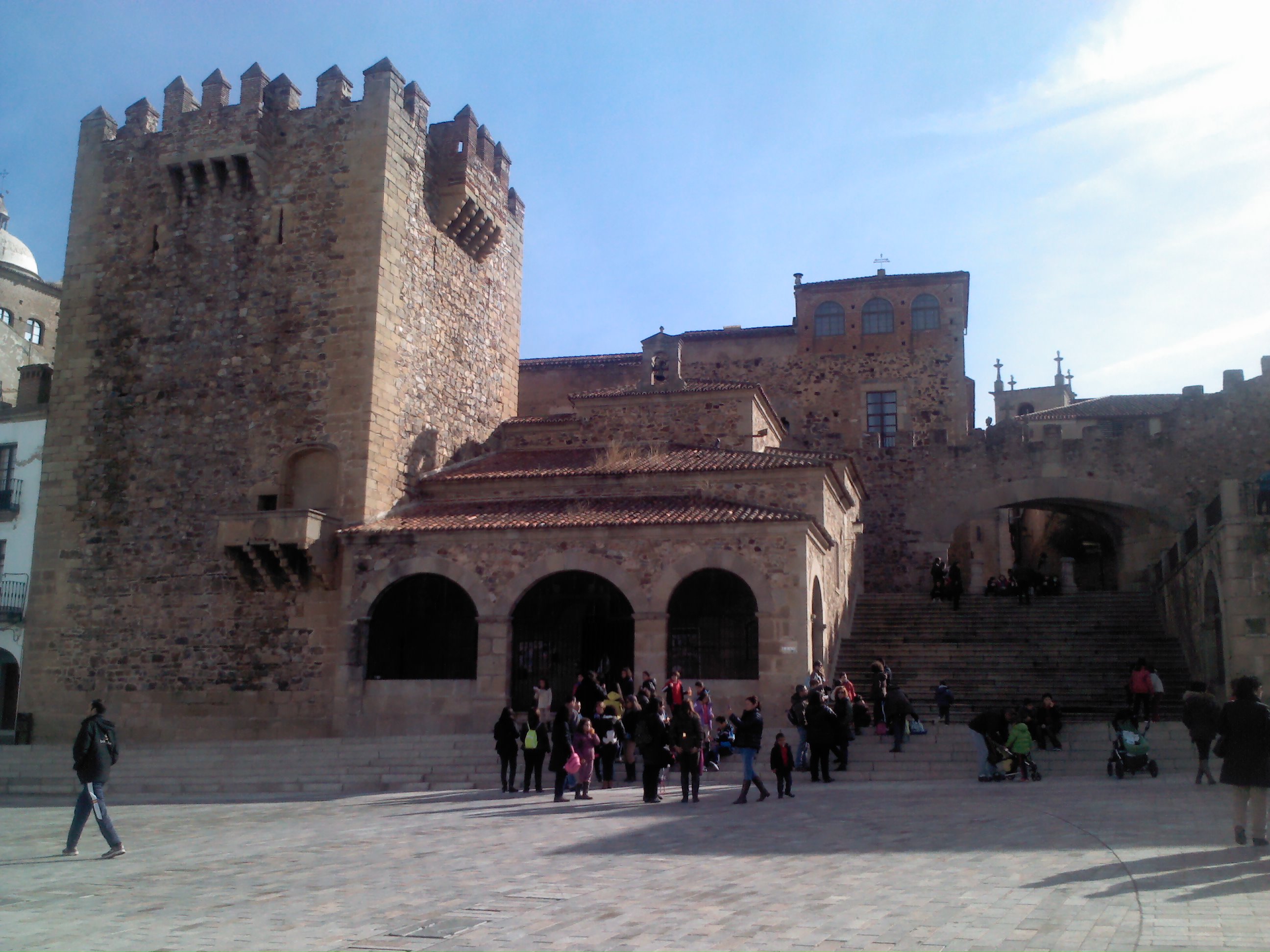 Plaza mayor de Cáceres