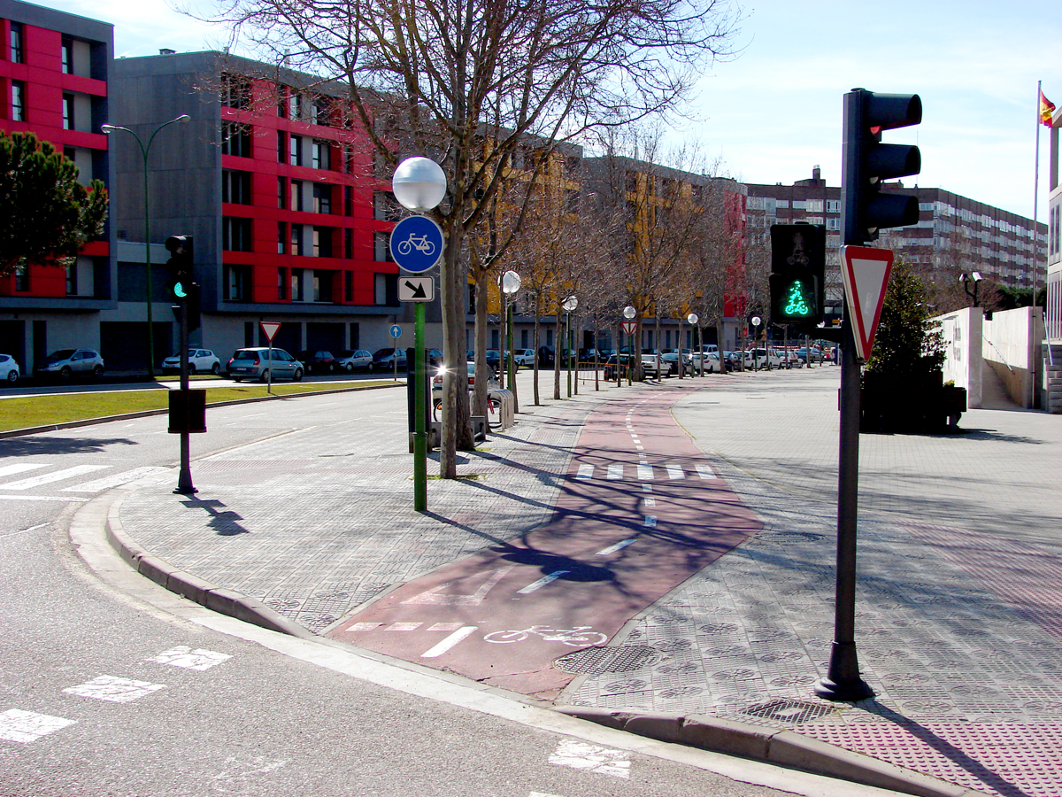 Semáforo para el carril bici
