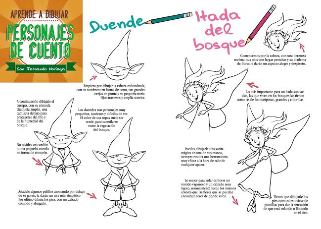 APRENDE A DIBUJAR PERSONAJES DE CUENTO
