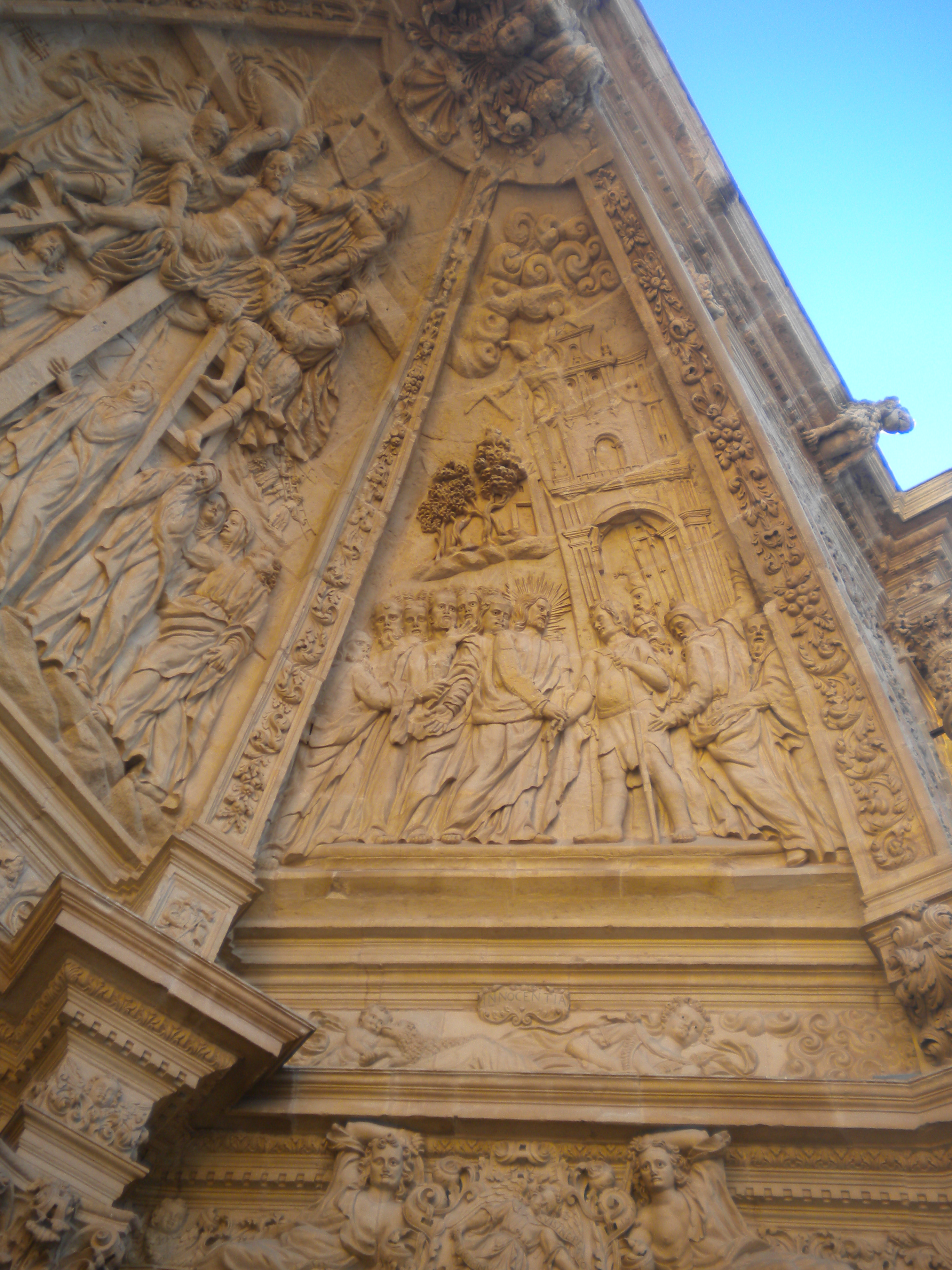 Catedral de Astorga (detalle de la portada principal)