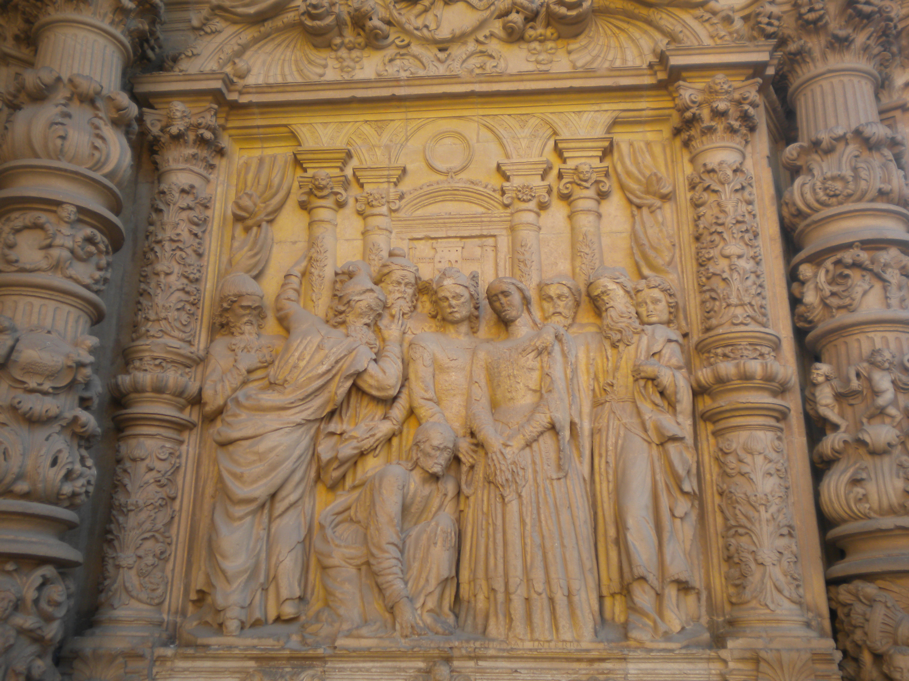 Catedral de Astorga (detalle de la portada principal 4)