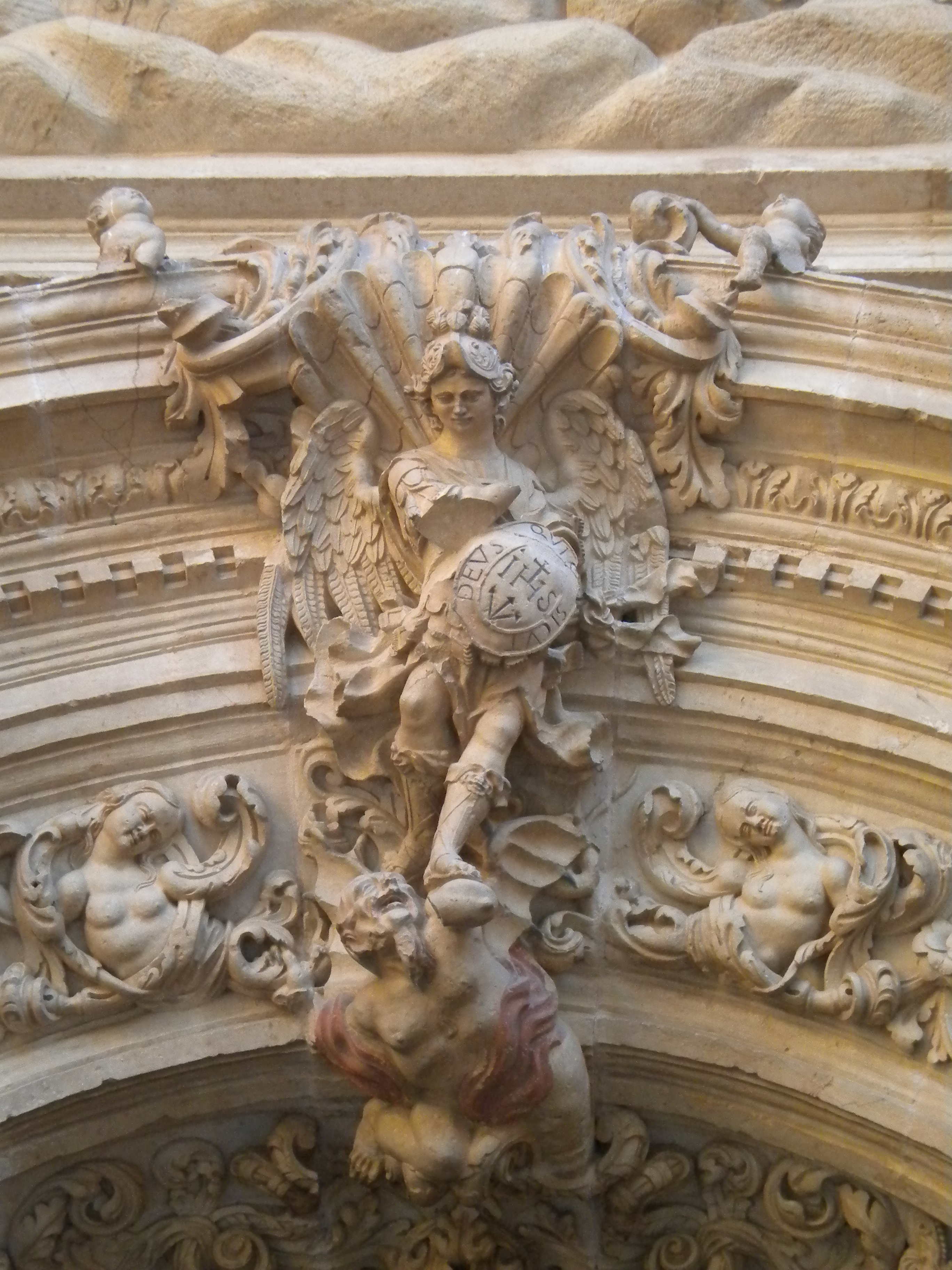 Catedral de Astorga (detalle de la portada principal)