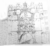 Burgos. Arco de Santa María
