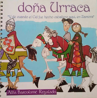 Portada Doña Urraca & Cid caballero_Alba Bartolomé