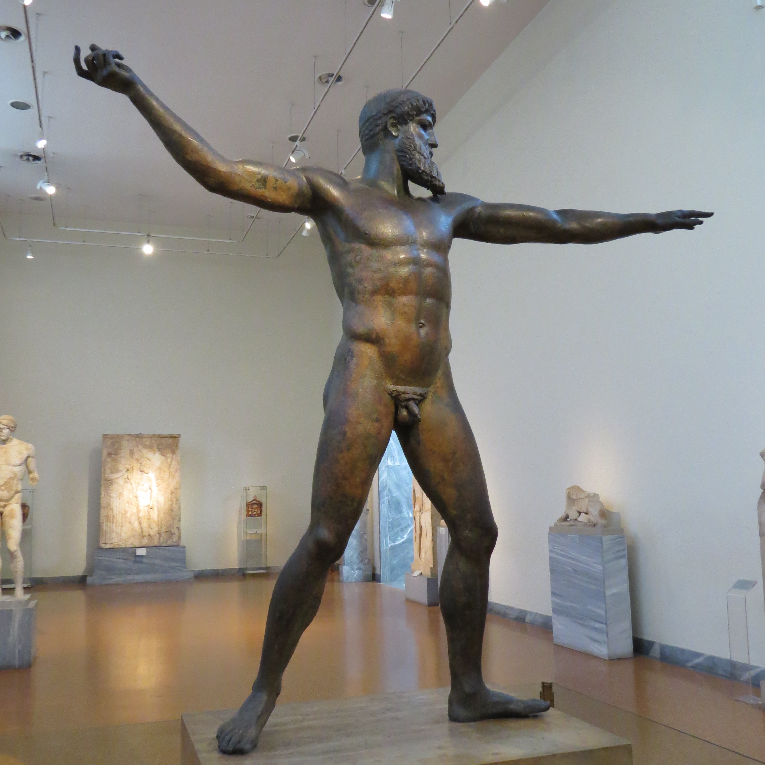 79. ESCULTURA DE ZEUS O POSEIDÓN MG_0790