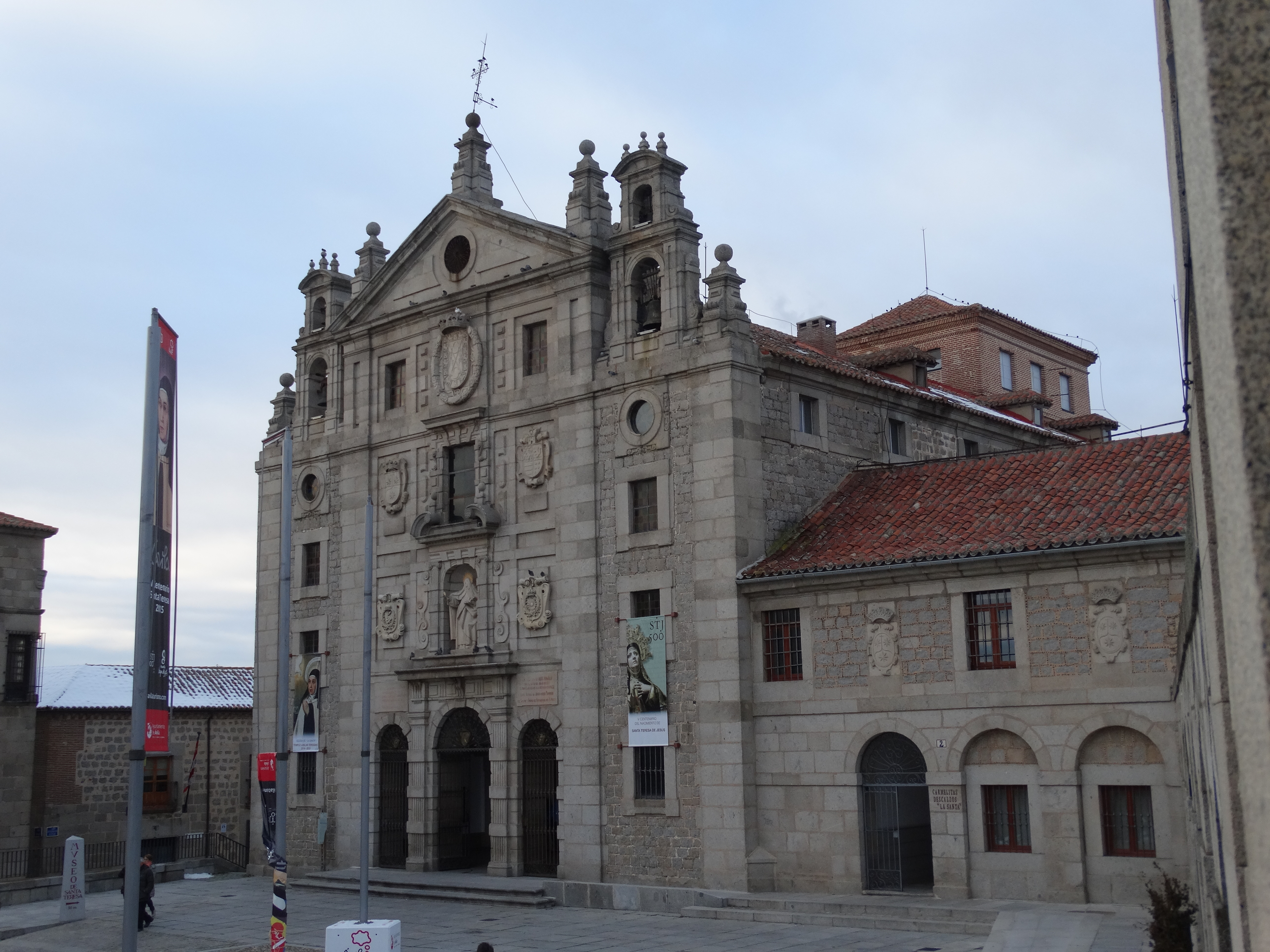 Fachada de la Iglesia de La Santa