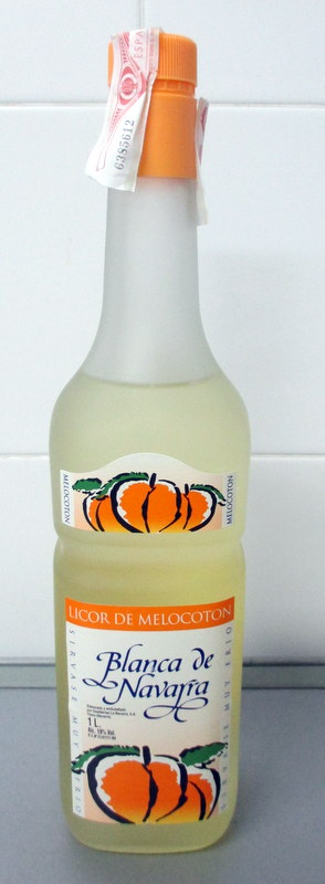 Licor de melocotón