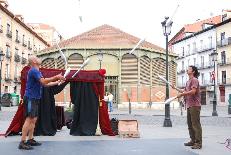 Mercado del Val y Festival del Teatro de Calle de Valladolid