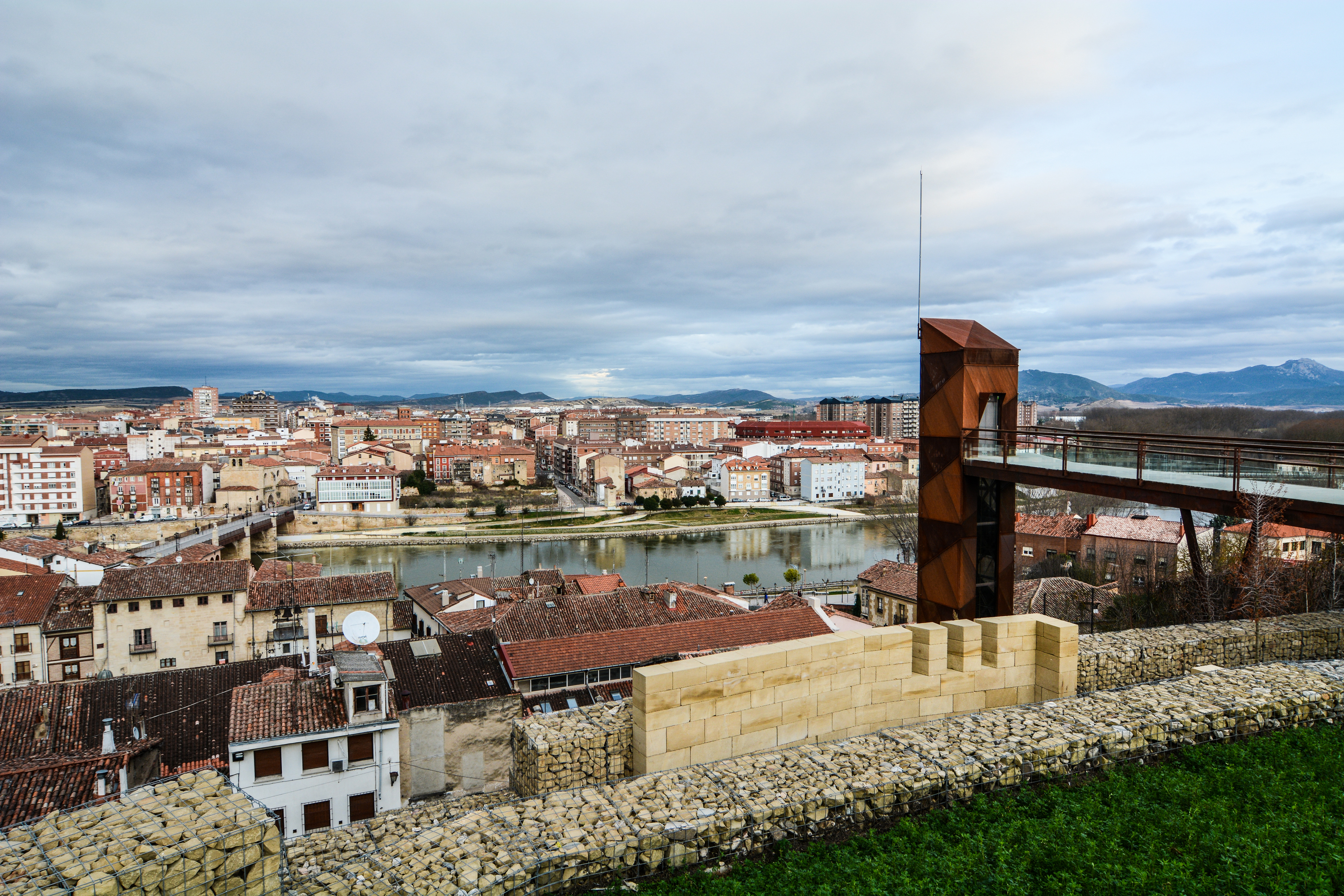 Miranda de Ebro desde el Castillo