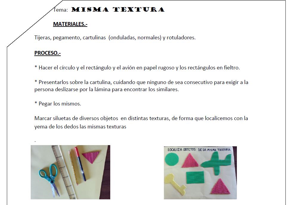 MISMA TEXTURA