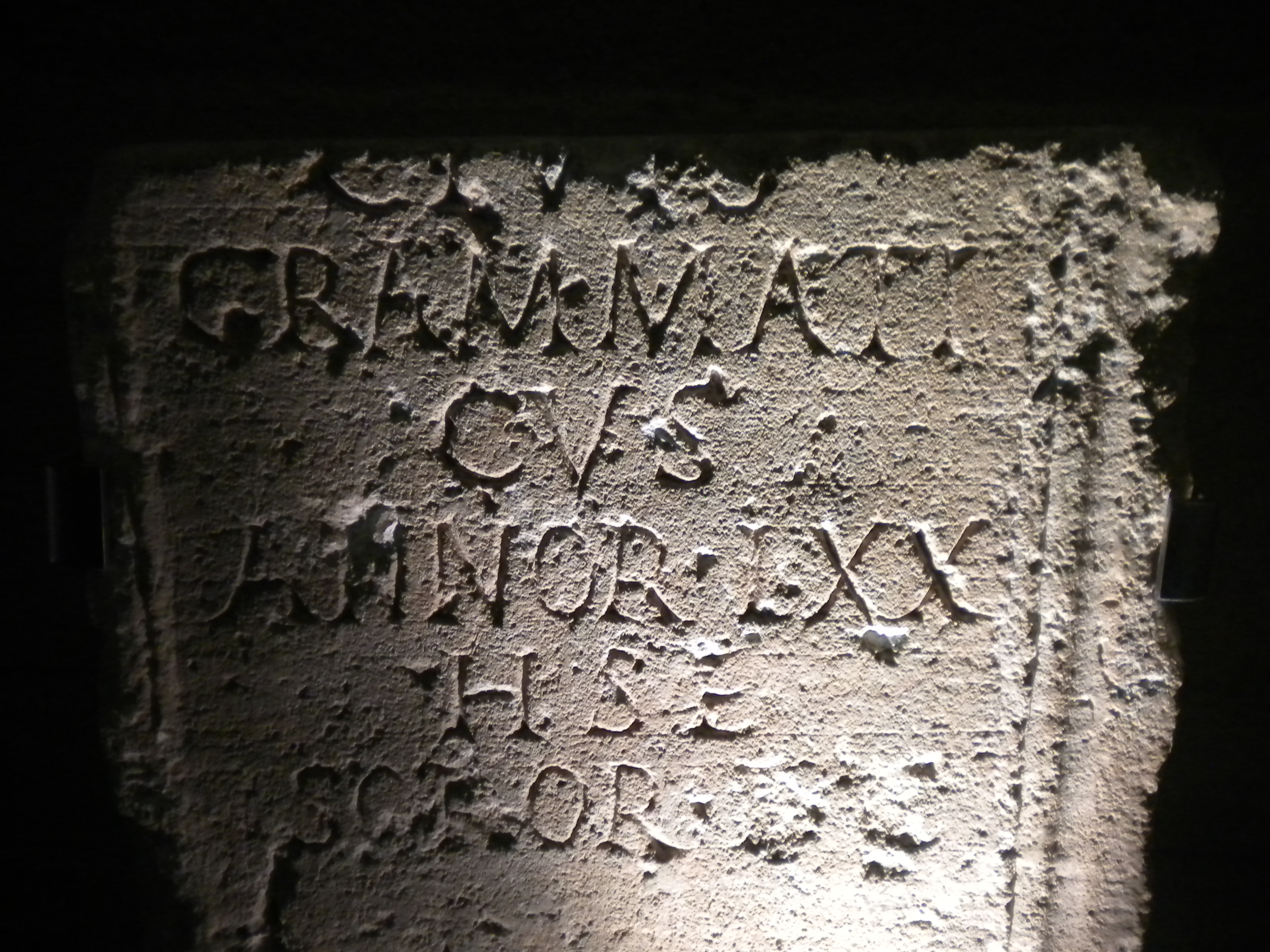 Museo Romano de Astorga (Inscripción funeraria 7)