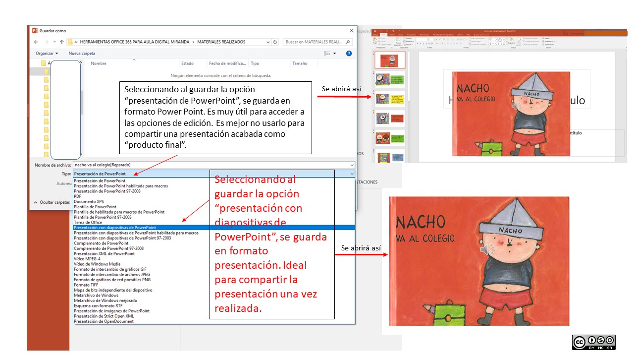 GUARDAR COMO PRESENTACIÓN