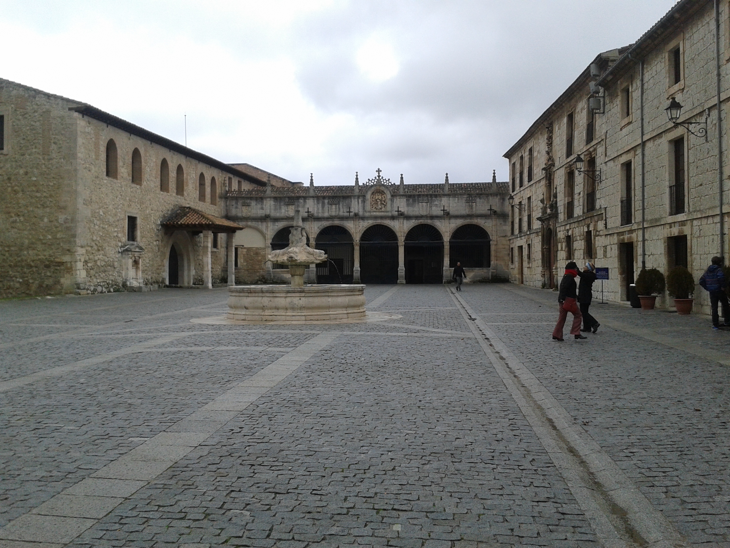 Patio del convento de las huelgas
