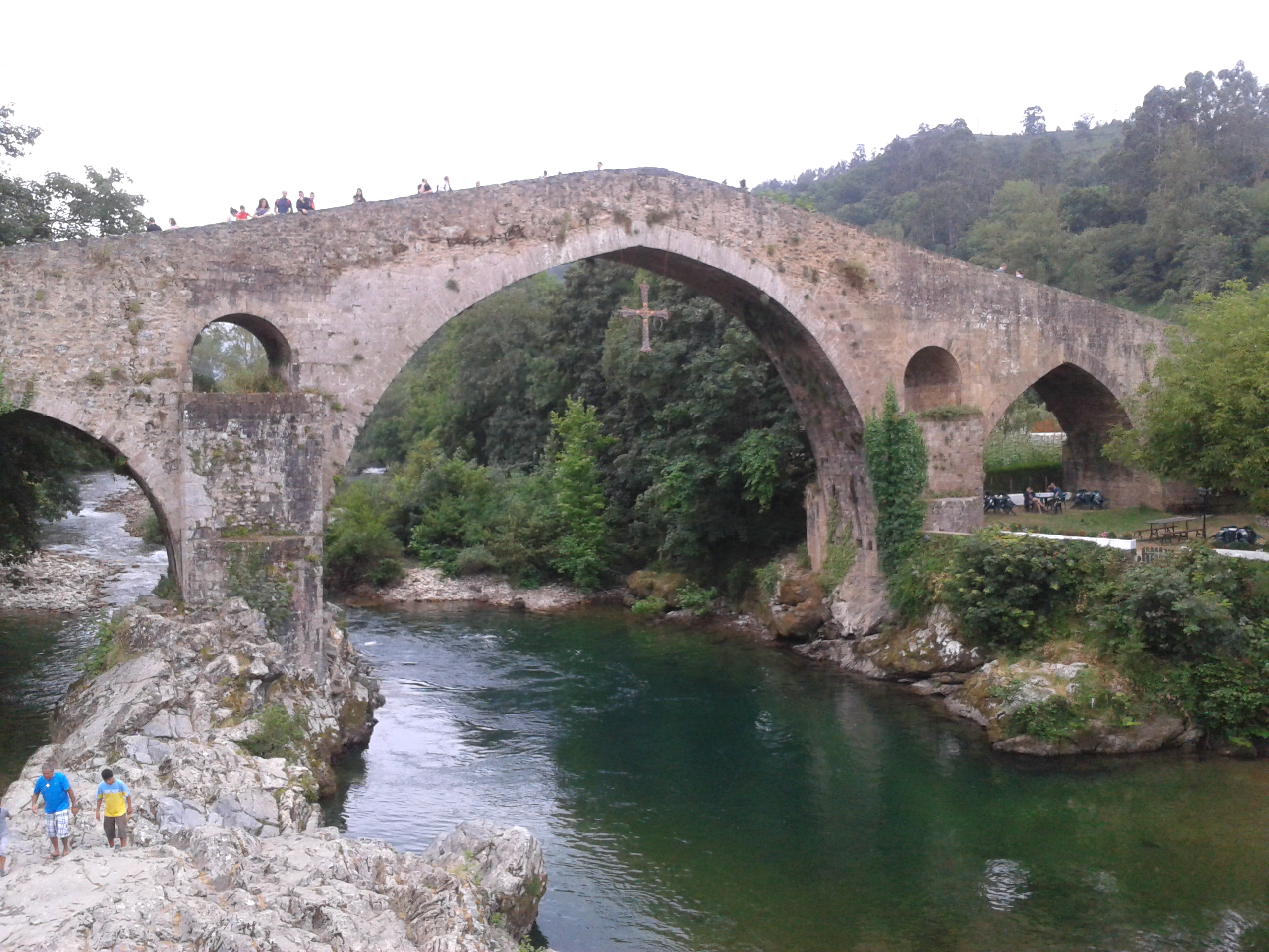 El puente romano de Cangas de Onís