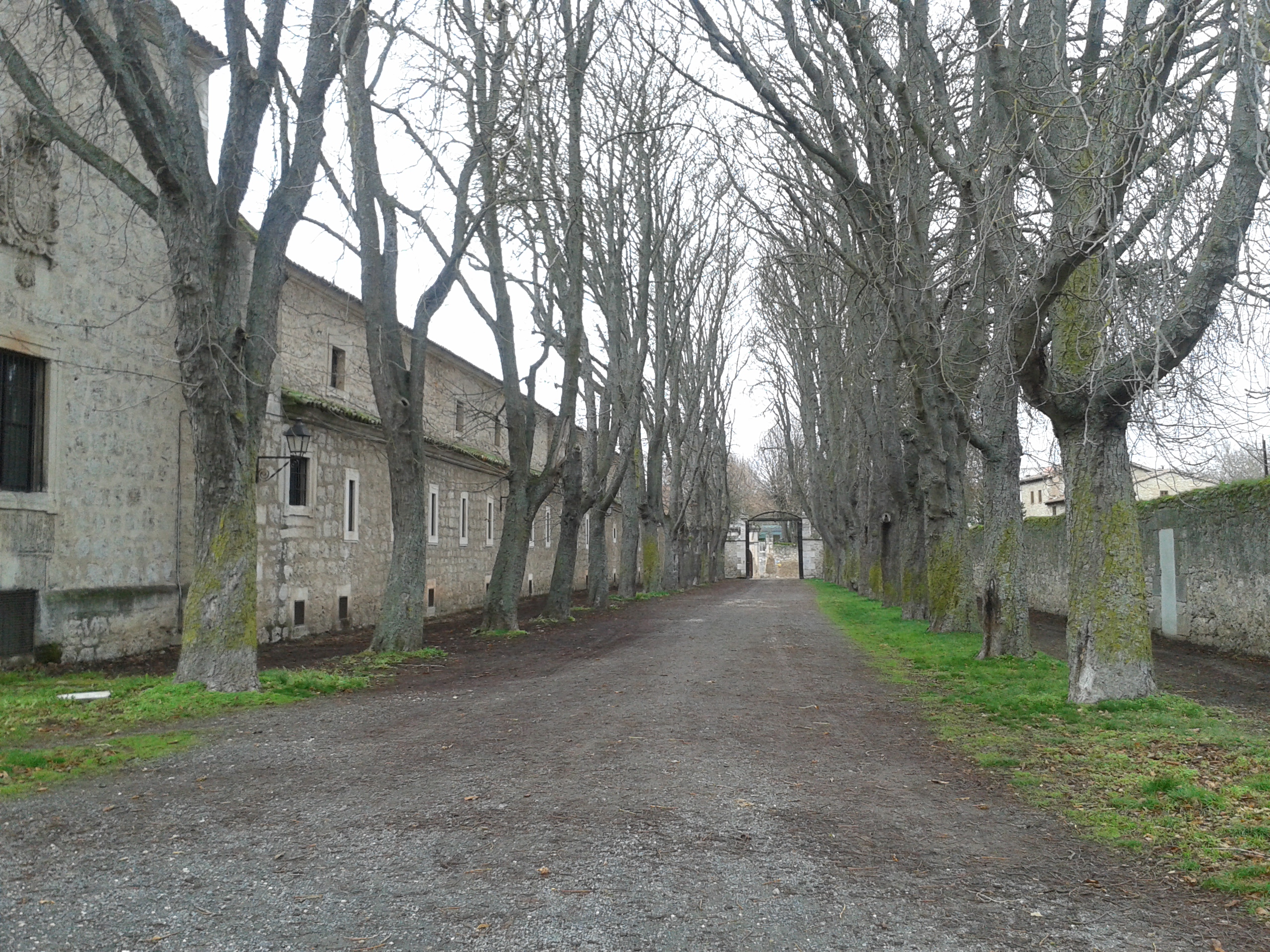 Salida del parque del Parral hacia ermita San Amaro