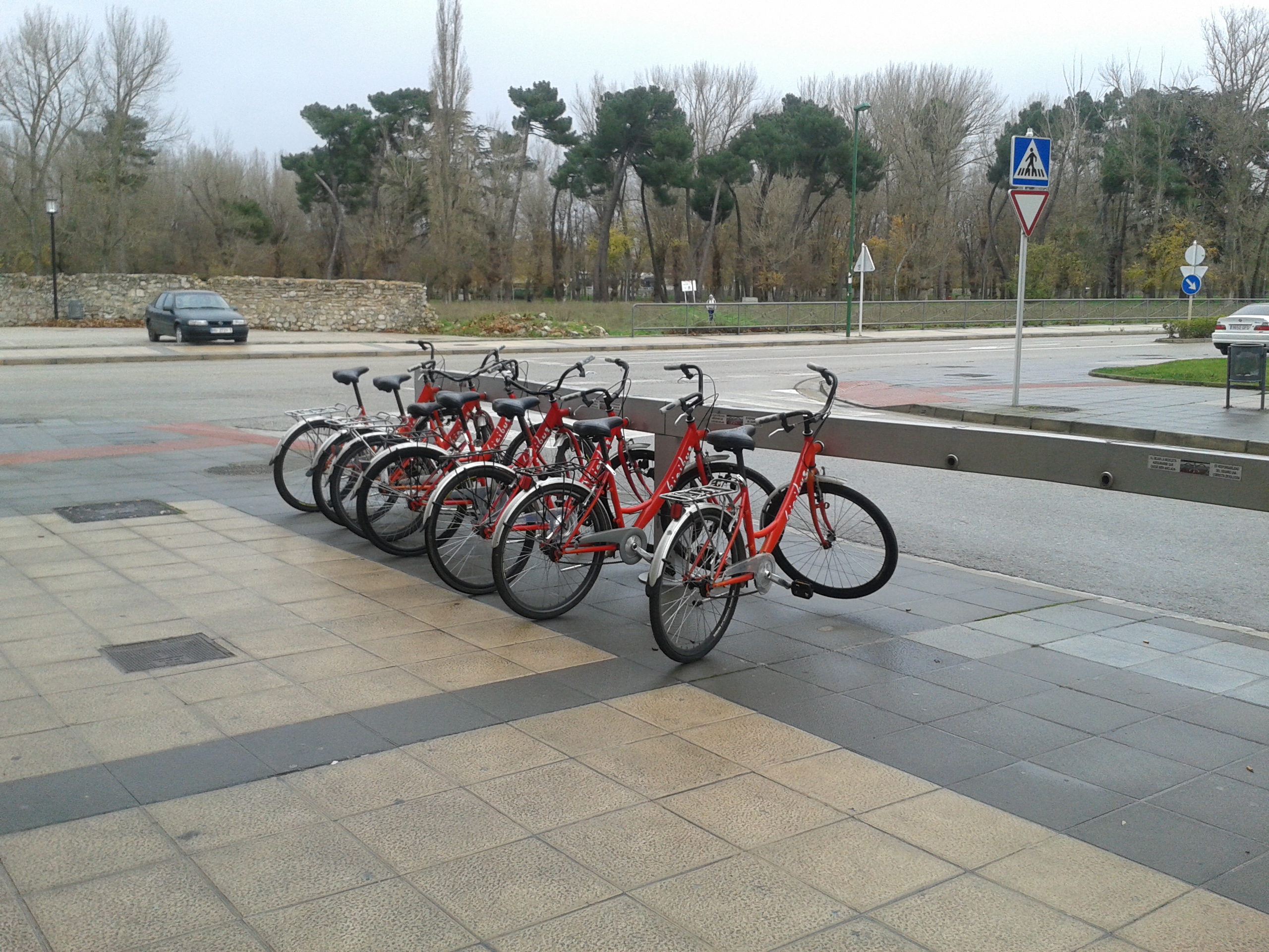 Servicio municipal de prestamo de bicis