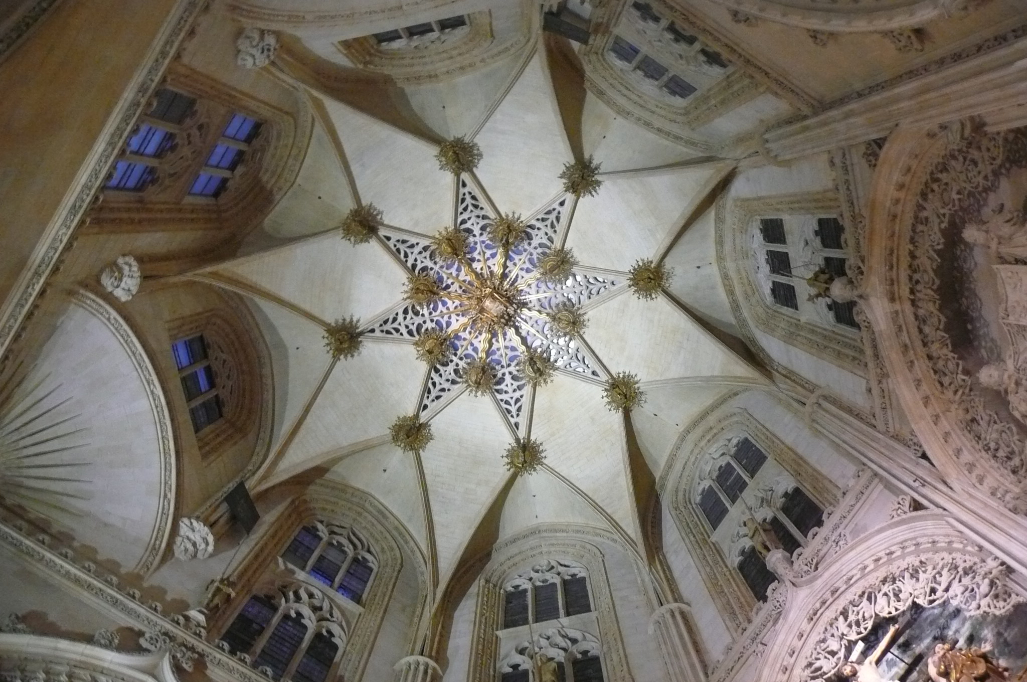 Bóveda de la capilla de los Condestables de la Catedral de Burgos