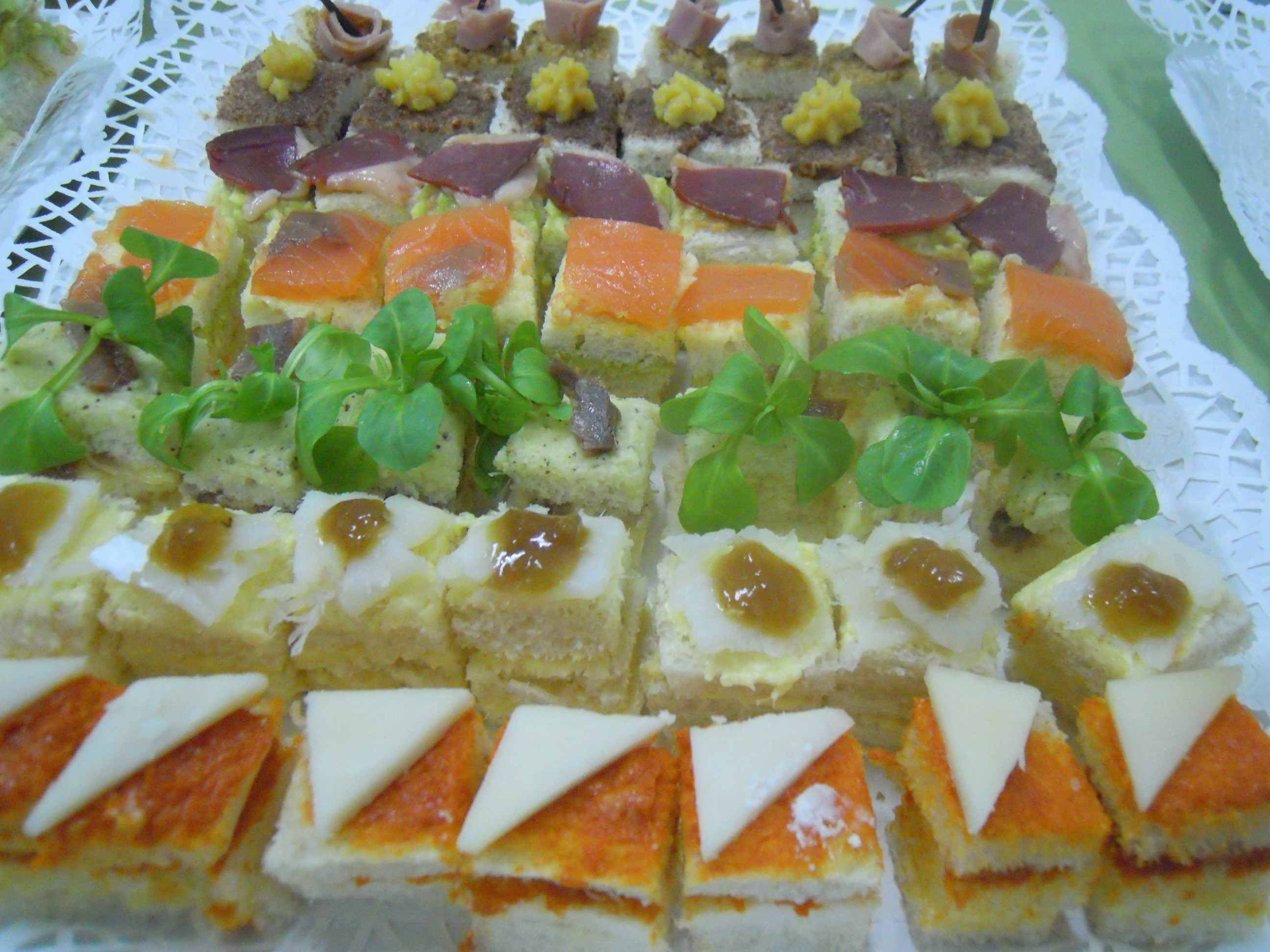 Canapés salados