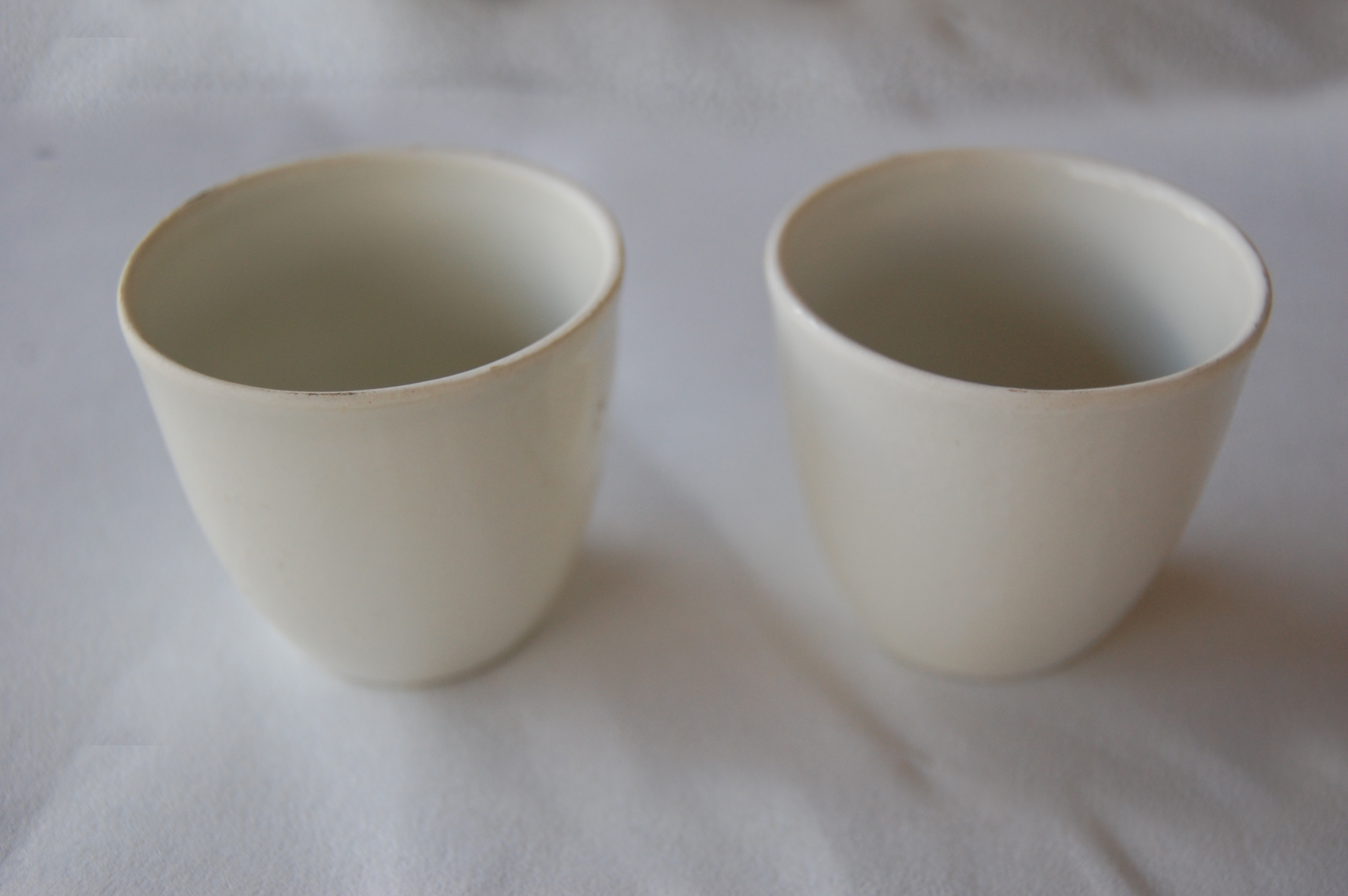Crisoles de porcelana