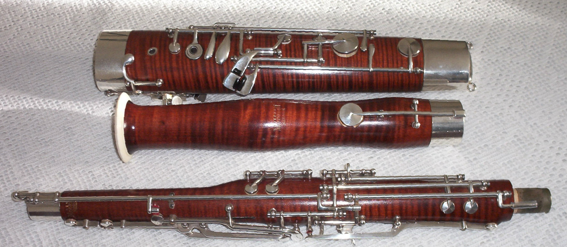 Detalle de partes del Fagot