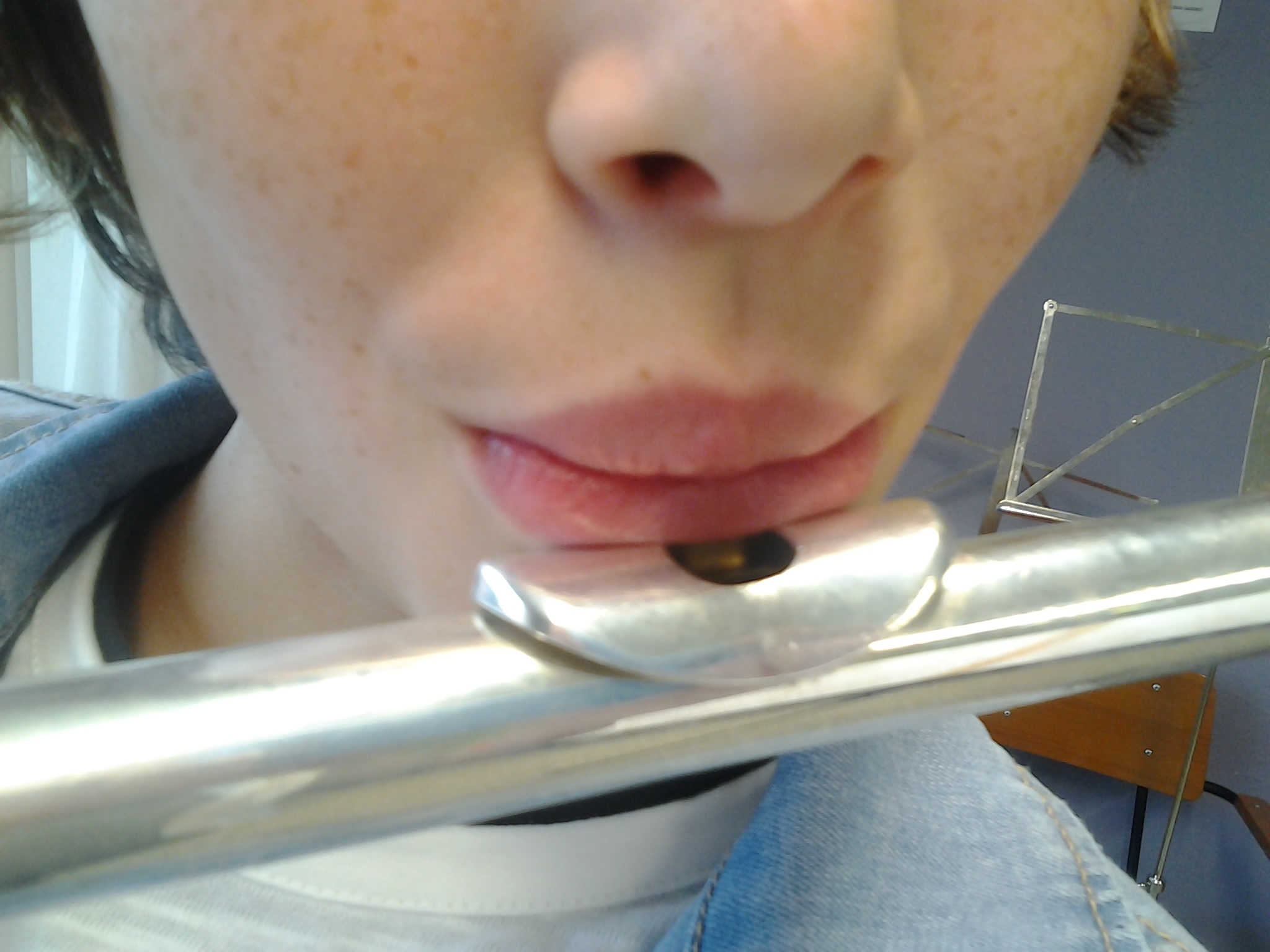Embocadura de la flauta travesera y colocación de los labios