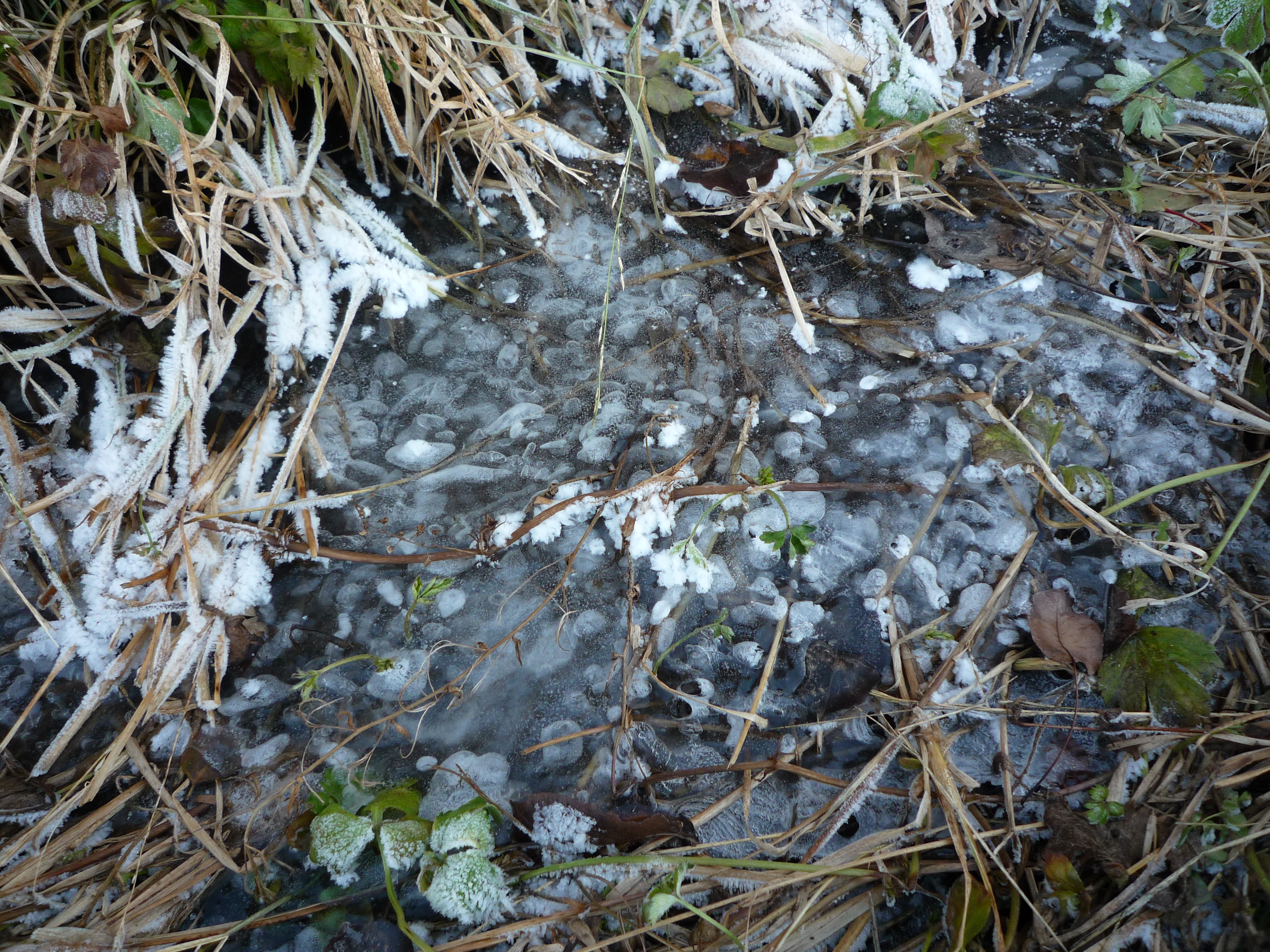 Formación de hielo