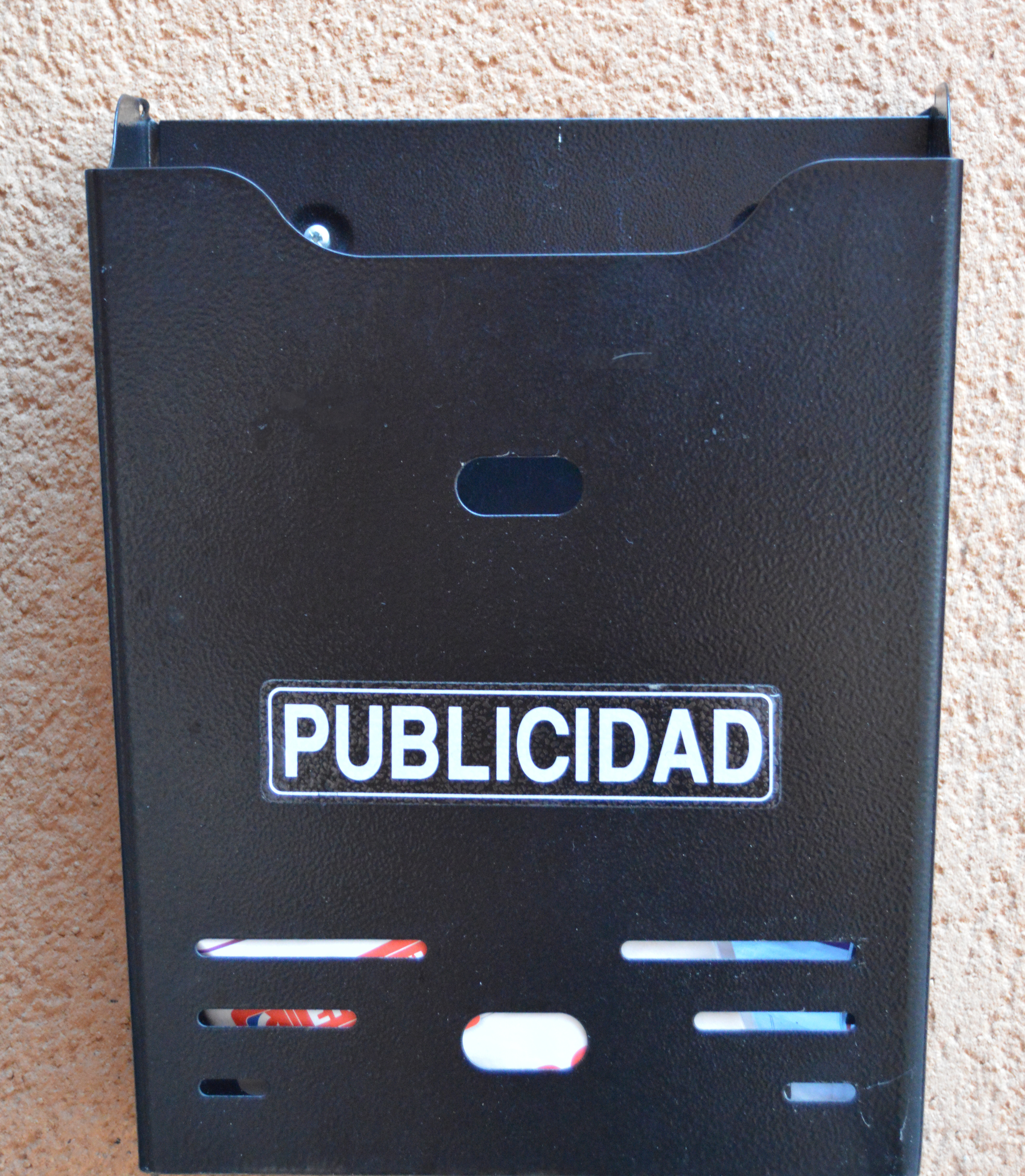 Letras en la calle