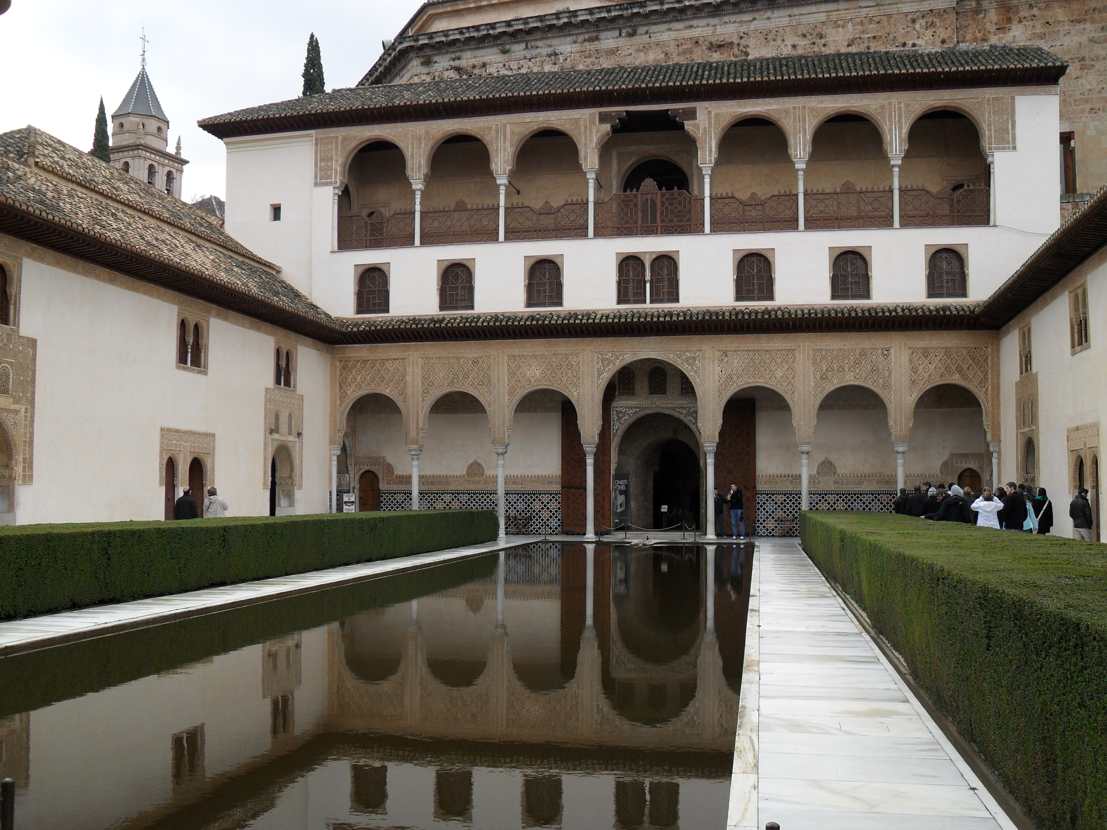 Patio interior de la Alhambra