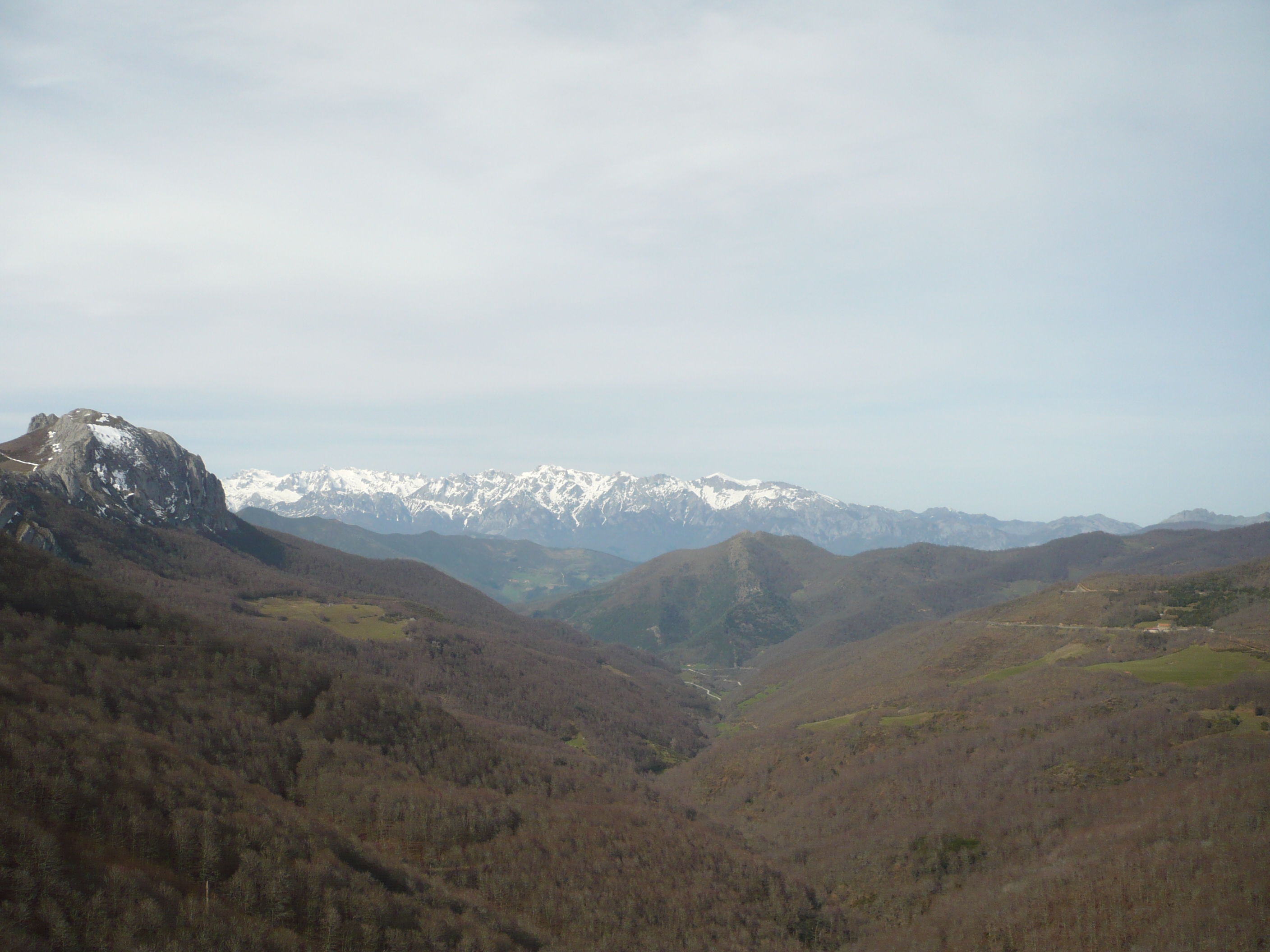 Los Picos de Europa vistos desde la provincia de Palencia