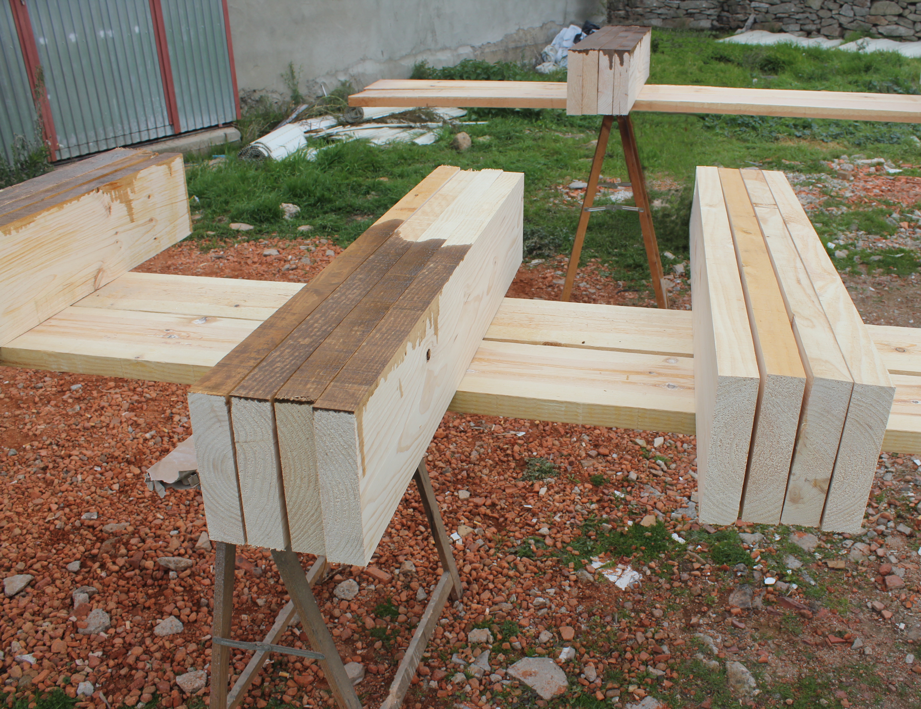 Tablas para un puente