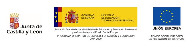 logos JCYL-MINISTERIO-UE