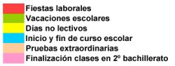 LEYENDA CALENDARIO ESCOLAR