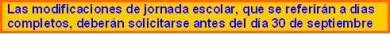 Modificaciones