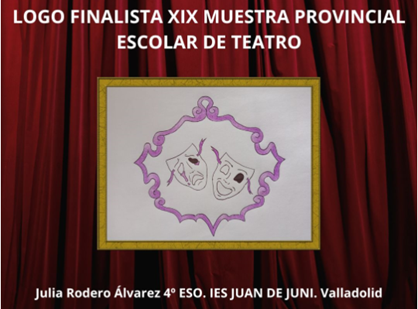 Logo finalista XIX Muestra provincial teatro Valaldolid